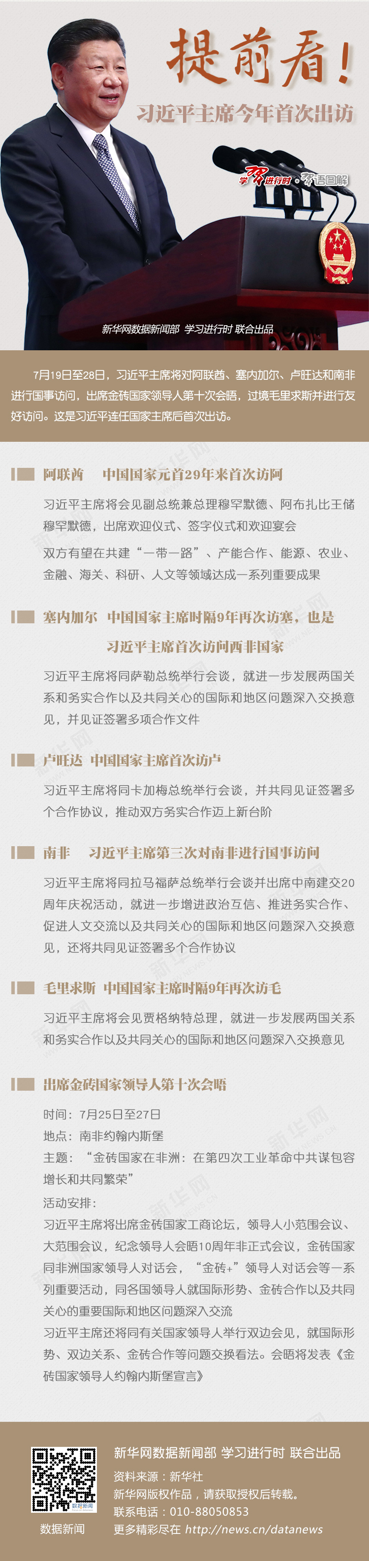 提前看！習(xí)近平主席今年首次出訪