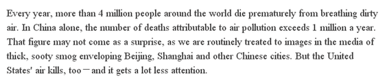 【老外談】關于潔凈空氣，美國能向中國學習什么？