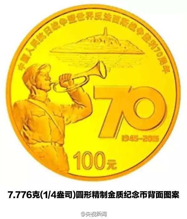 抗戰(zhàn)勝利70周年紀念幣發(fā)行