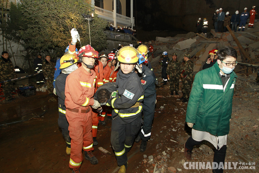 湖北南漳山體崩塌 已確認12人遇難