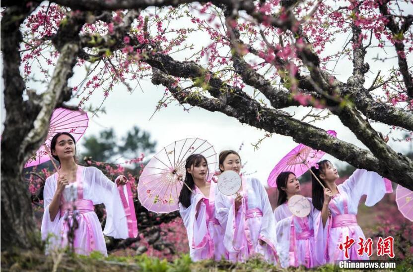 廣東大學生扮演古人穿越 呼吁重視古詩詞[組圖]