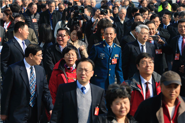 全國(guó)政協(xié)十二屆五次會(huì)議在京開(kāi)幕