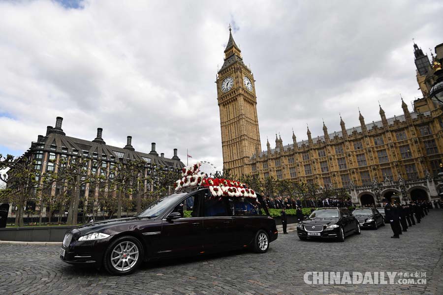 英國倫敦舉行恐襲殉職警察葬禮