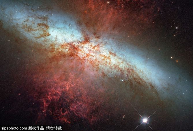 世界航天日 盤點宇宙不一樣的“煙火”美輪美奐