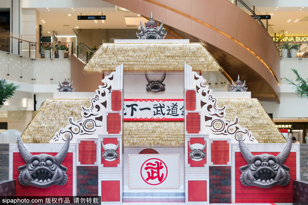 十米高“神龍”現(xiàn)身上海 “龍珠”特展 還原“天下第一武道會(huì)”