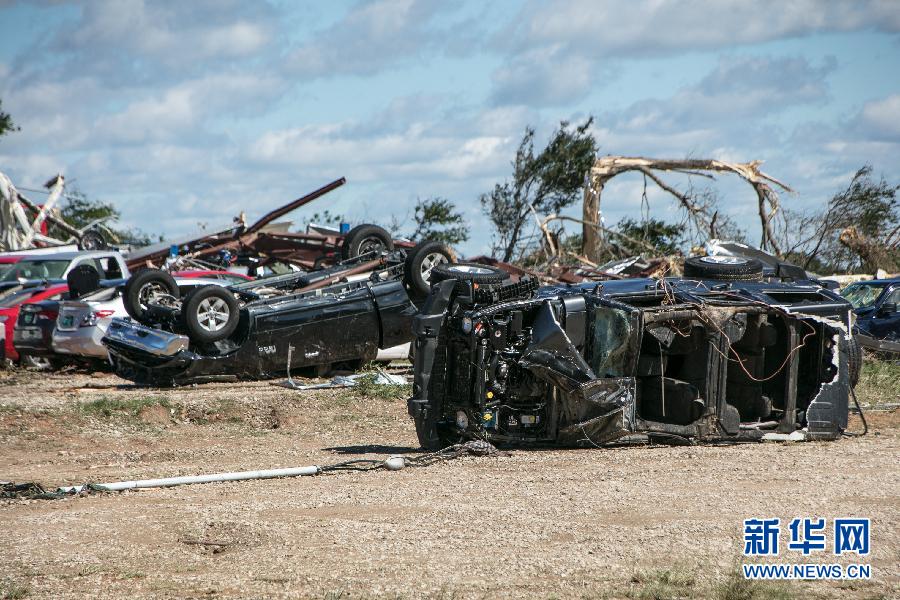 美國(guó)得州遭龍卷風(fēng)襲擊至少5人喪生