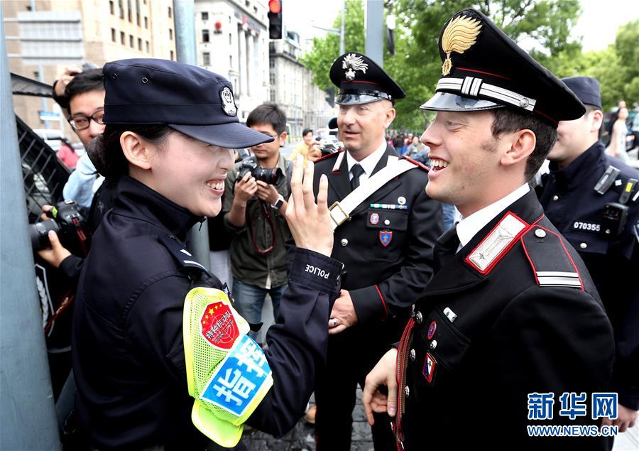 中意警方在滬聯(lián)合巡邏