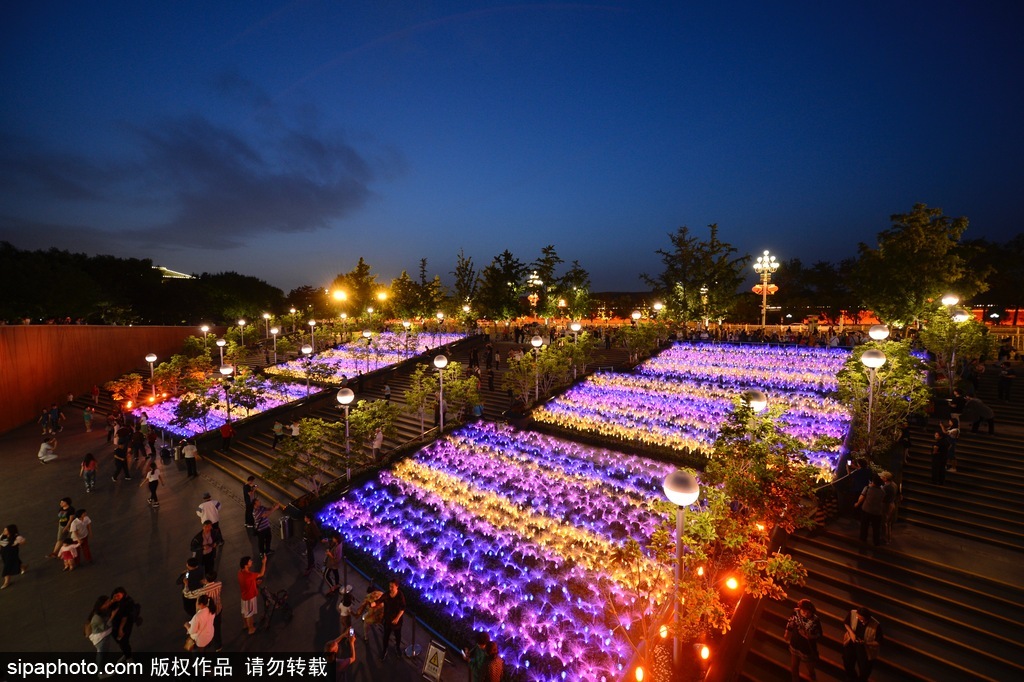 迎“一帶一路”高峰論壇 北京國(guó)家大劇院景光照明璀璨奪目