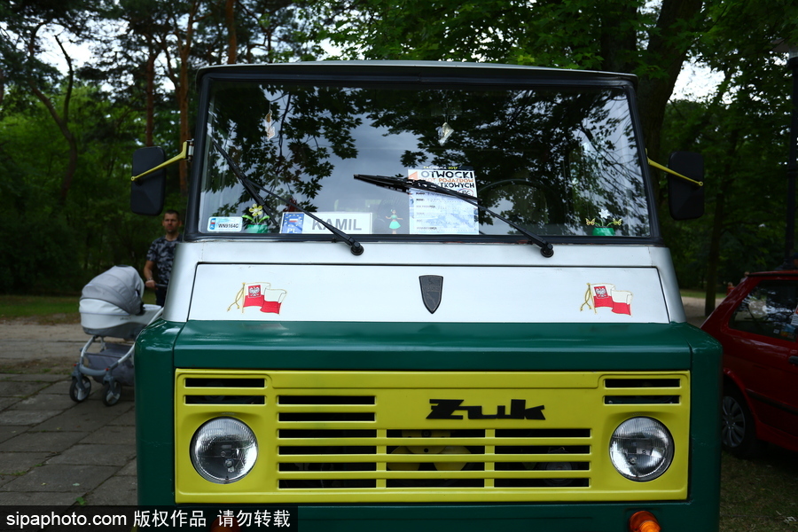 波蘭舉行復(fù)古車展 細(xì)數(shù)經(jīng)典老爺車停留的歲月