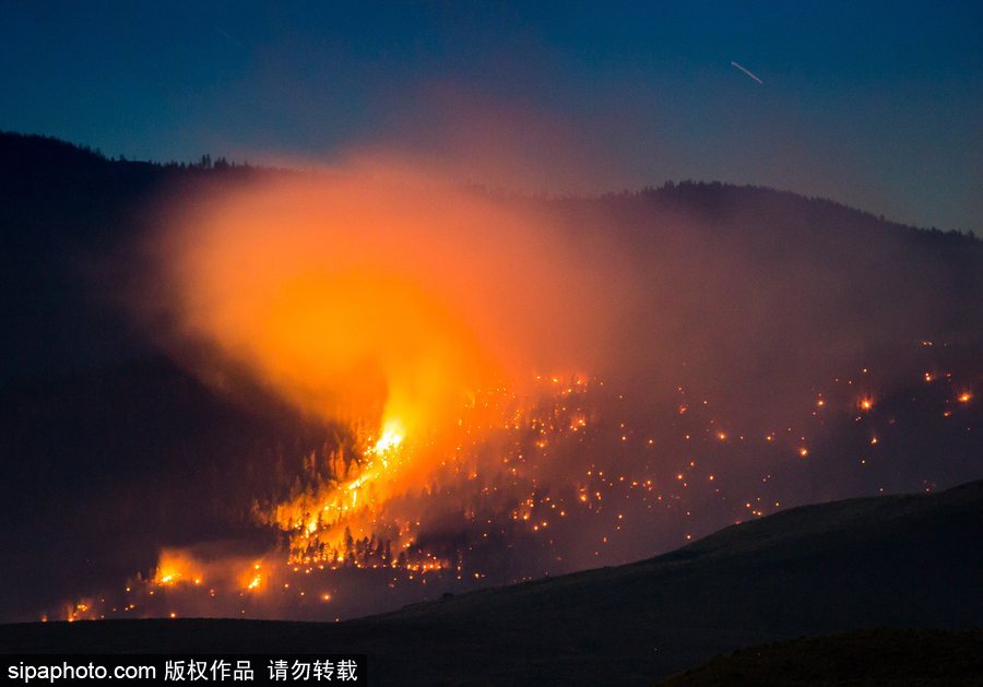 加拿大卑詩省山火蔓延 近7000人被疏散全省進入緊急狀態(tài)