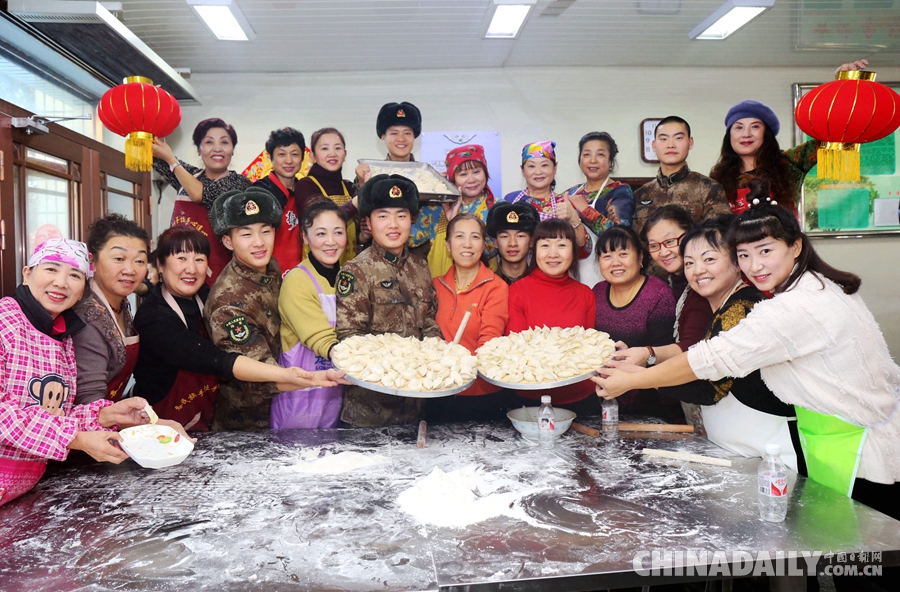 雪域邊關(guān)“新春餃子”進(jìn)軍營 -27℃“天然冰柜”分分鐘速凍