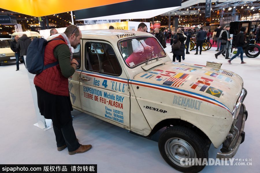 2018巴黎老爺車展開(kāi)幕 經(jīng)典老車演繹傳奇