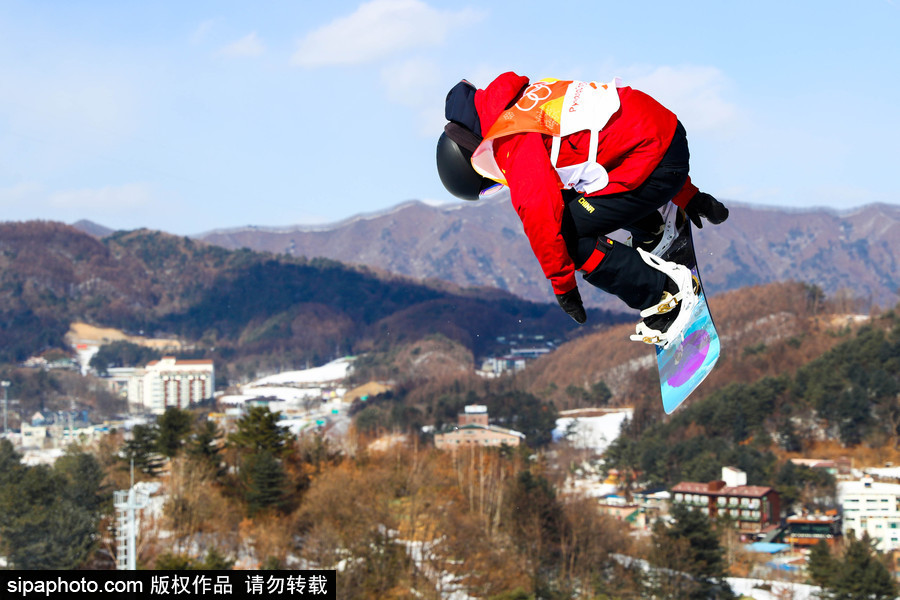 2018平昌冬奧會單板滑雪：女子U型場地技巧資格賽 中國選手劉佳宇出戰(zhàn)