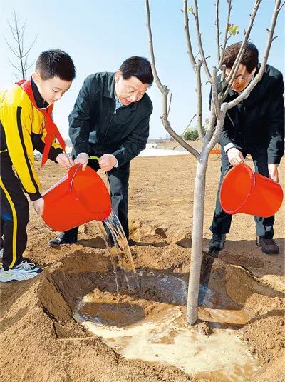 這件天下大事，看習(xí)近平是如何從“種一棵樹(shù)”做起的