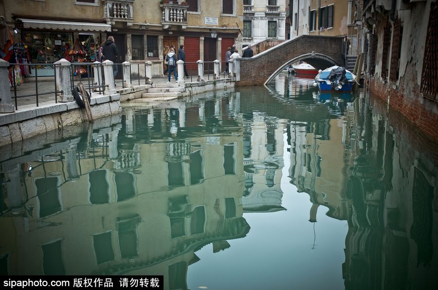 街道就是水道 意大利威尼斯小城風(fēng)貌