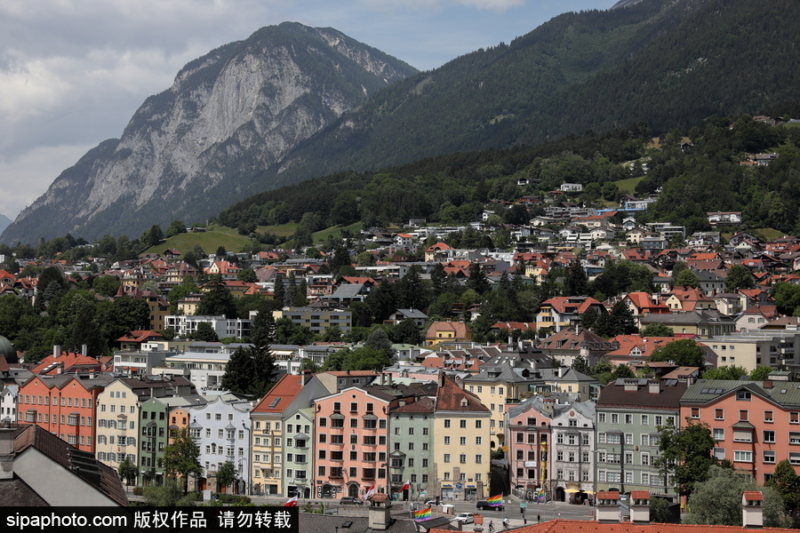 歐洲小城之光——奧地利因斯布魯克城景