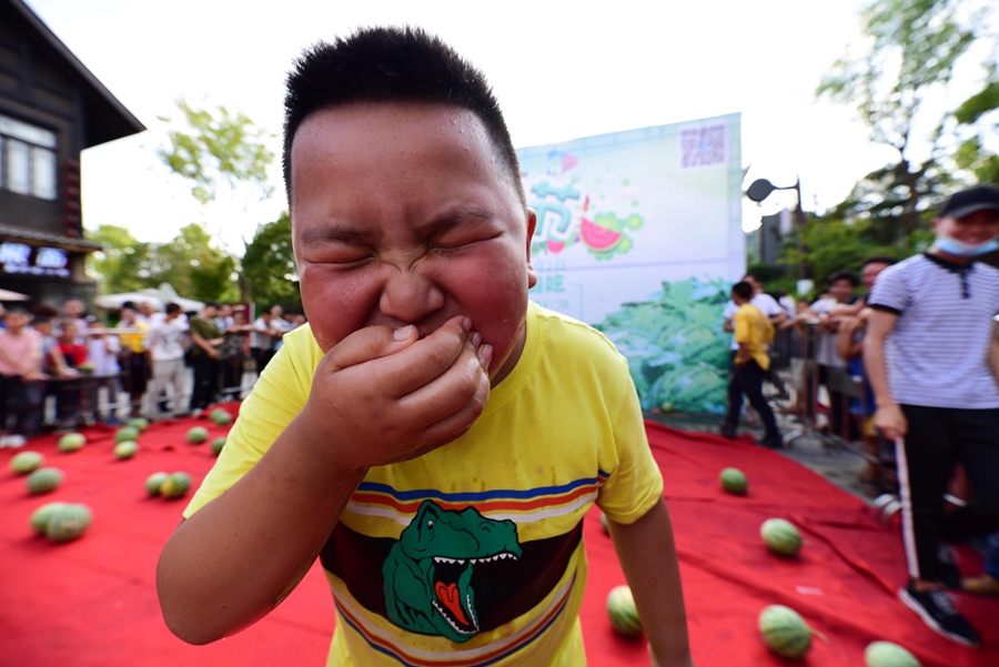 貴州丹寨：趣味“西瓜節(jié)”歡樂(lè)度周末